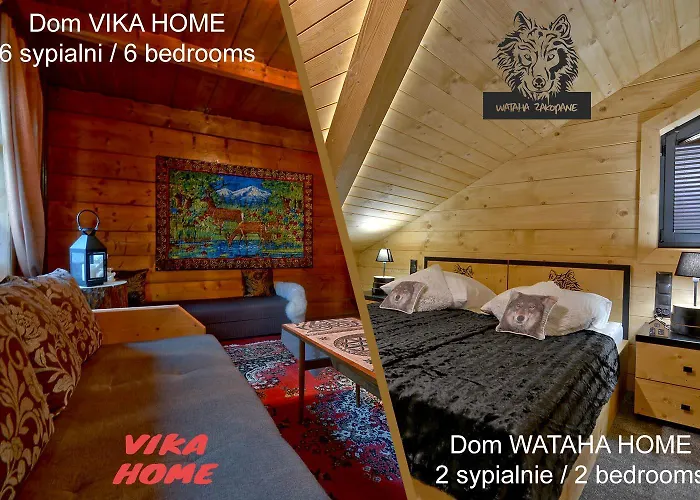 Domki Vika Home I Wataha Home - Swietna Lokalizacja W Centrum Zakopanego - 10Min Pieszo Do Krupowek!