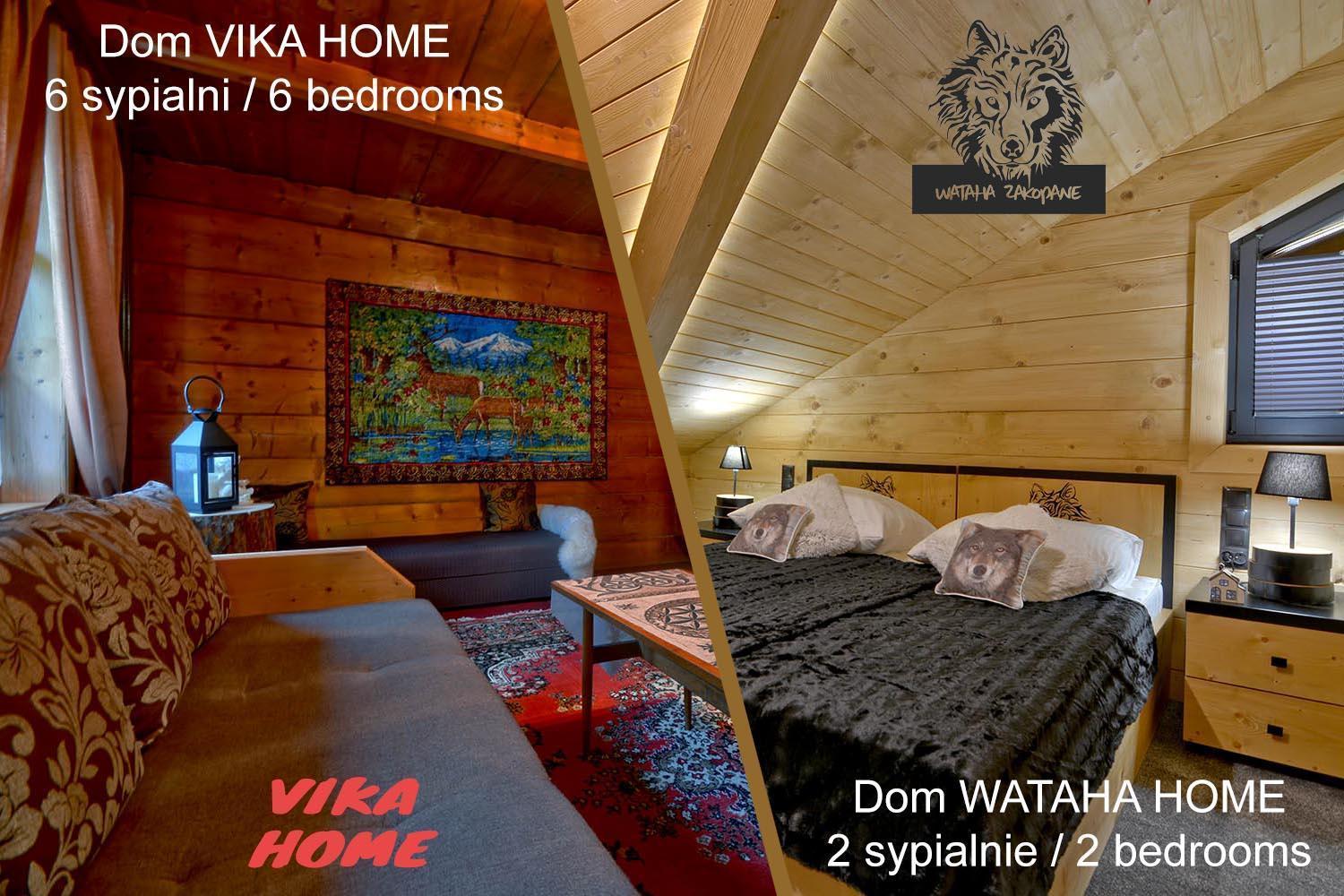 Domki Vika Home I Wataha Home - Swietna Lokalizacja W Centrum Zakopanego - 10Min Pieszo Do Krupowek! * Zakopane